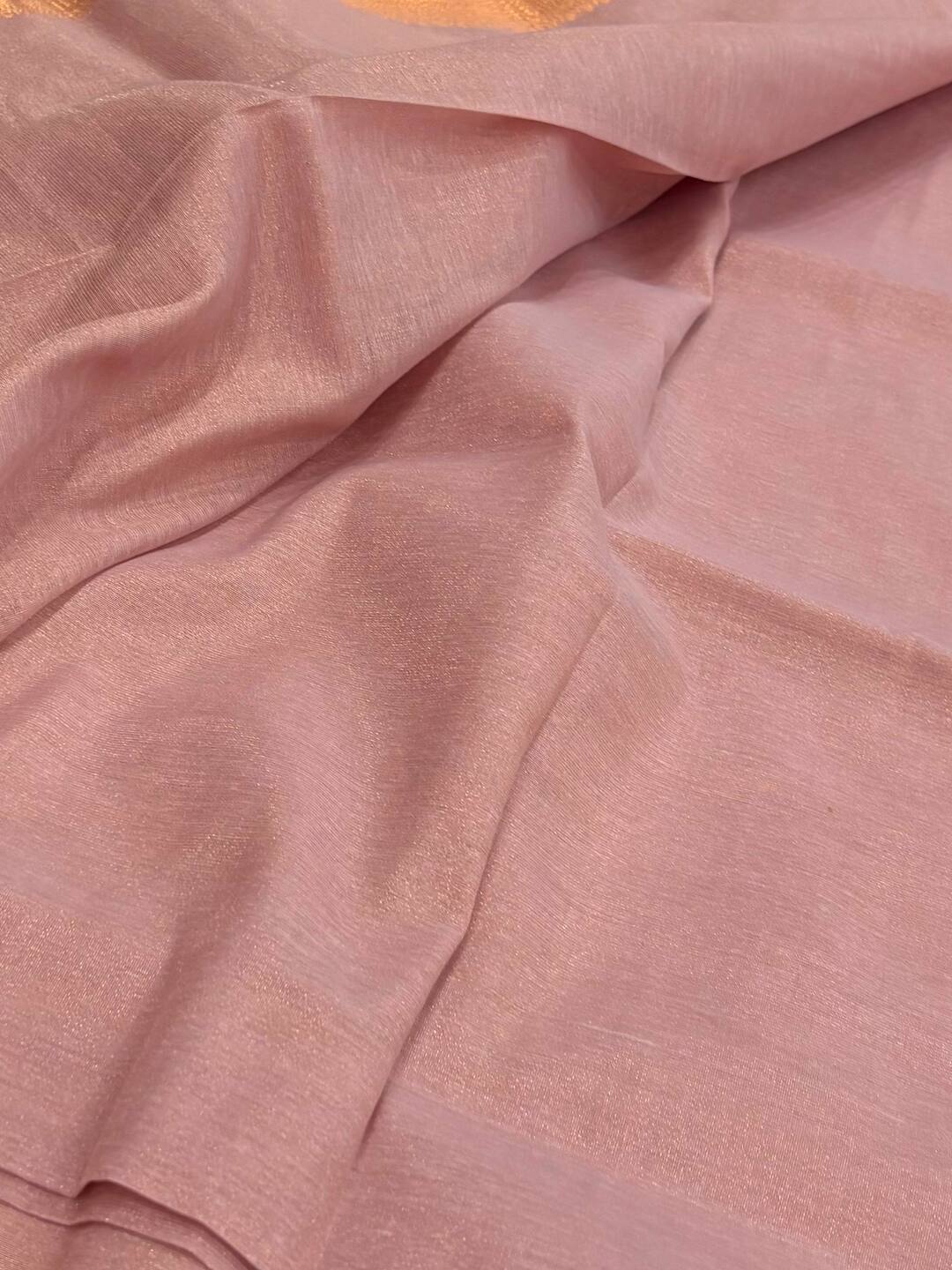 Pastel Purple Soft Cotton Saree