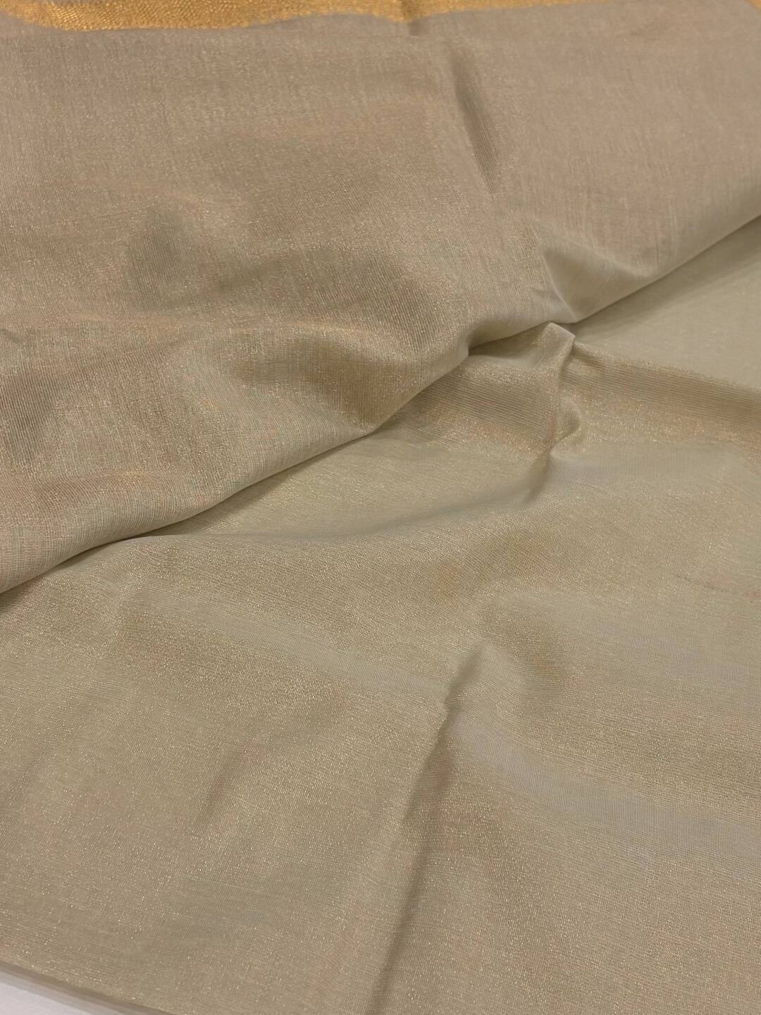 Pastel Green Soft Cotton Saree