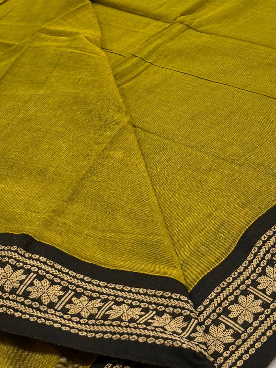 Apple Green Narayanpet Cotton Saree