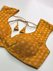 Mustard Ready Made Blouse