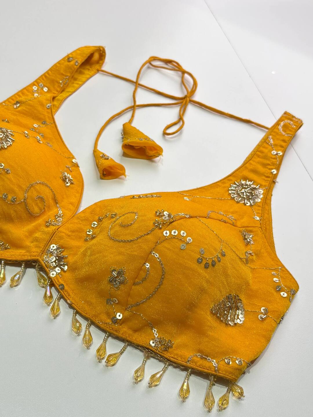 Yellow Ready Made Blouse