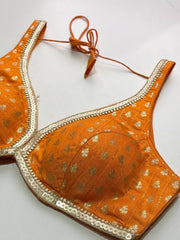 Orange Ready Made Blouse