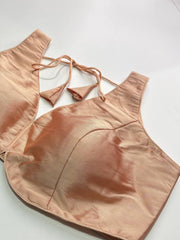 Peach Ready Made Blouse