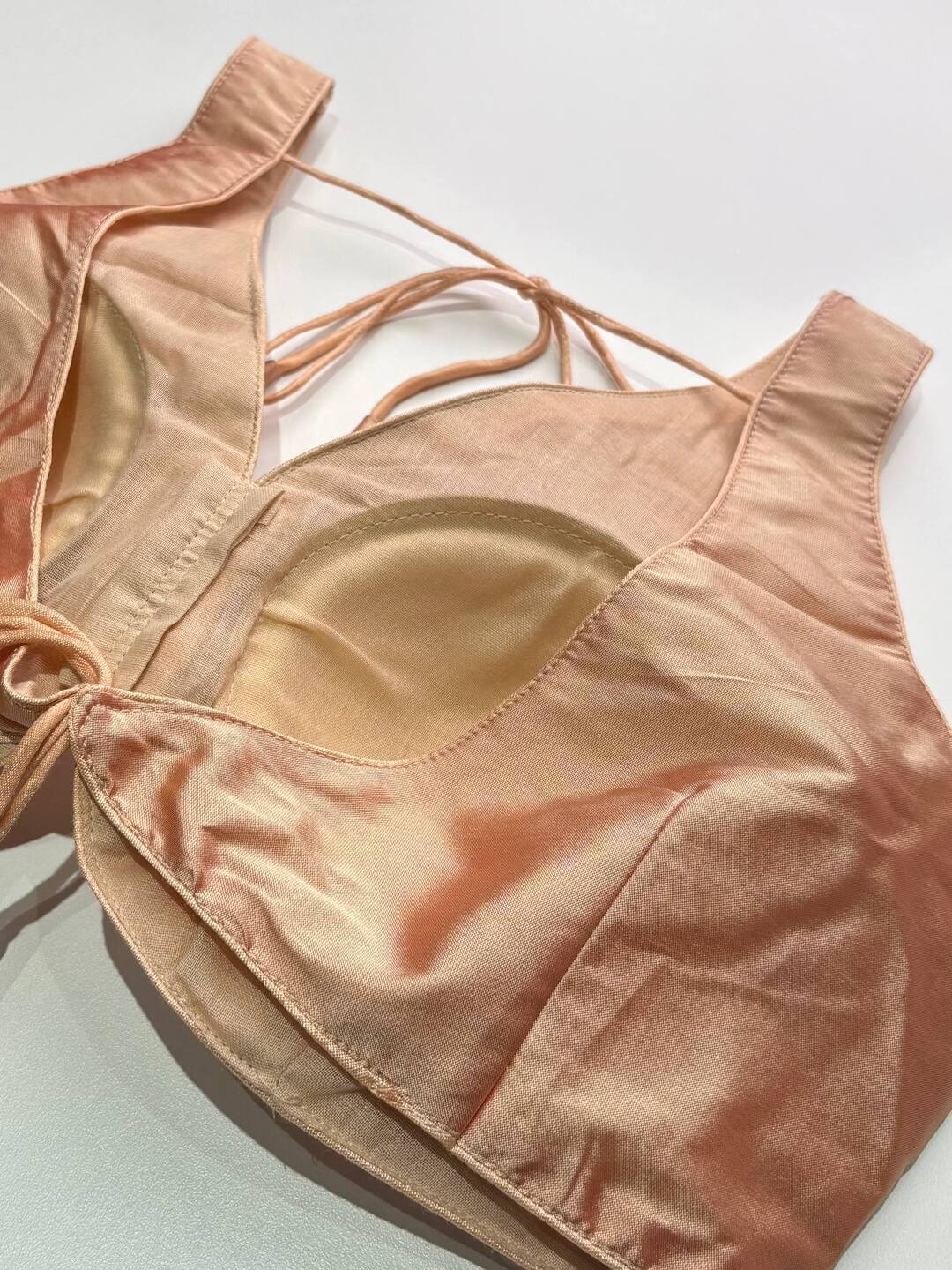 Peach Ready Made Blouse