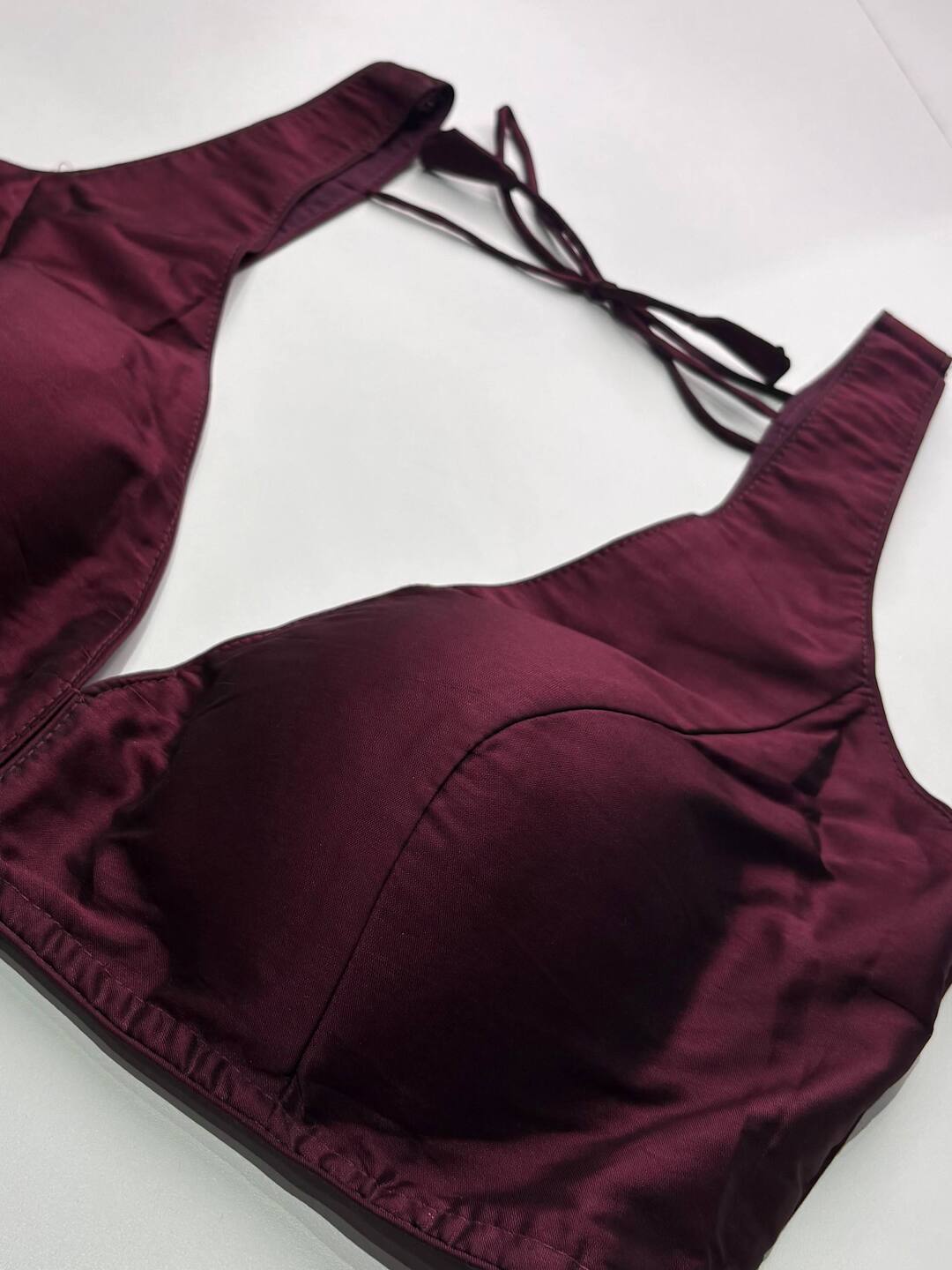 Maroon Ready Made Blouse
