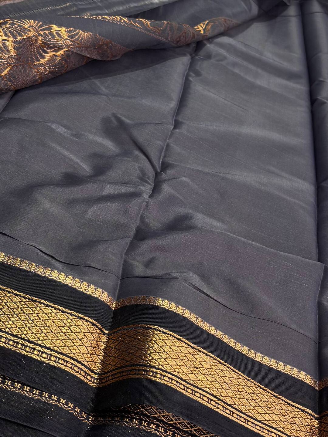 Off White Soft Cotton Saree