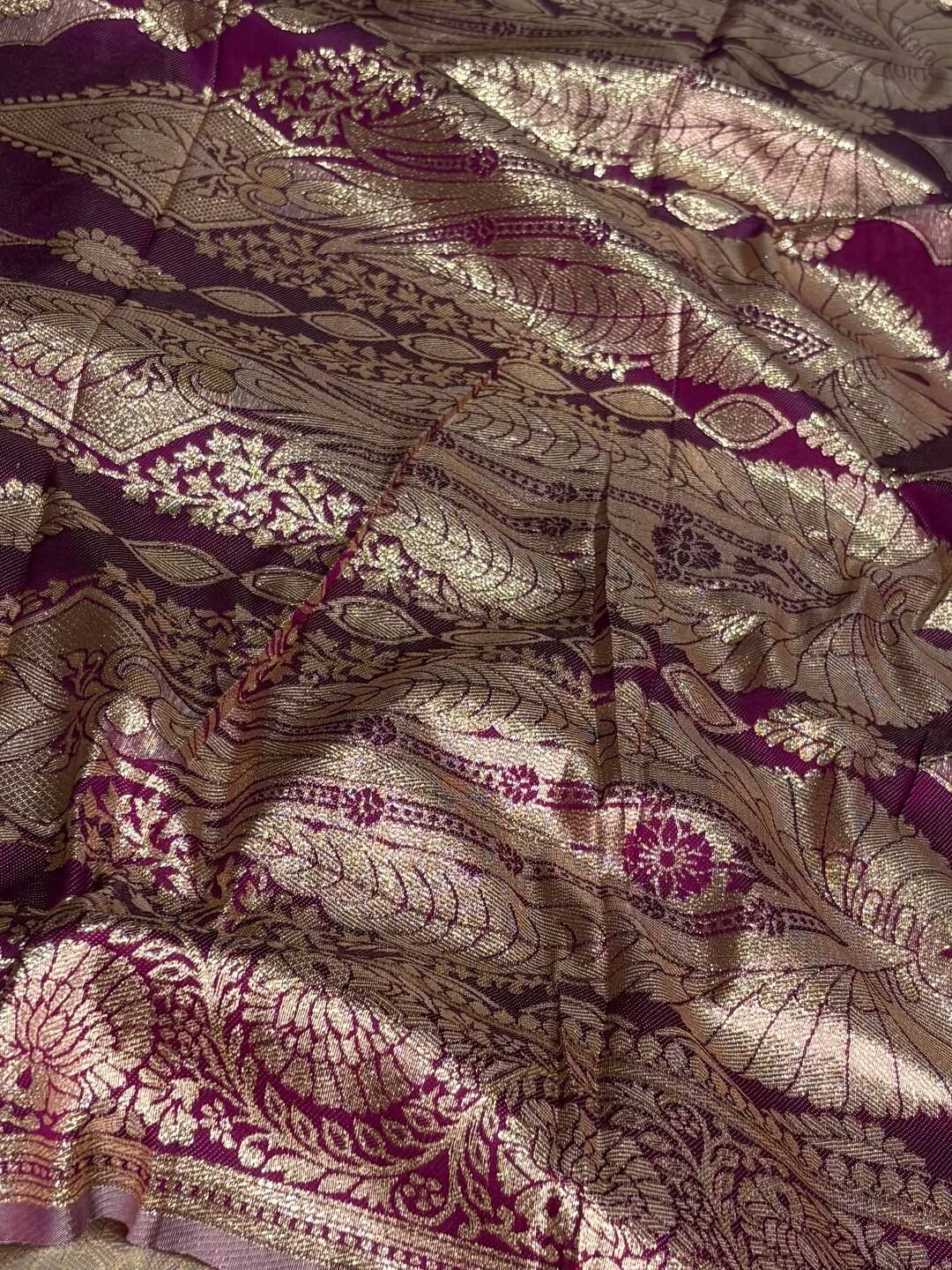 Off White Cotton Silk Saree