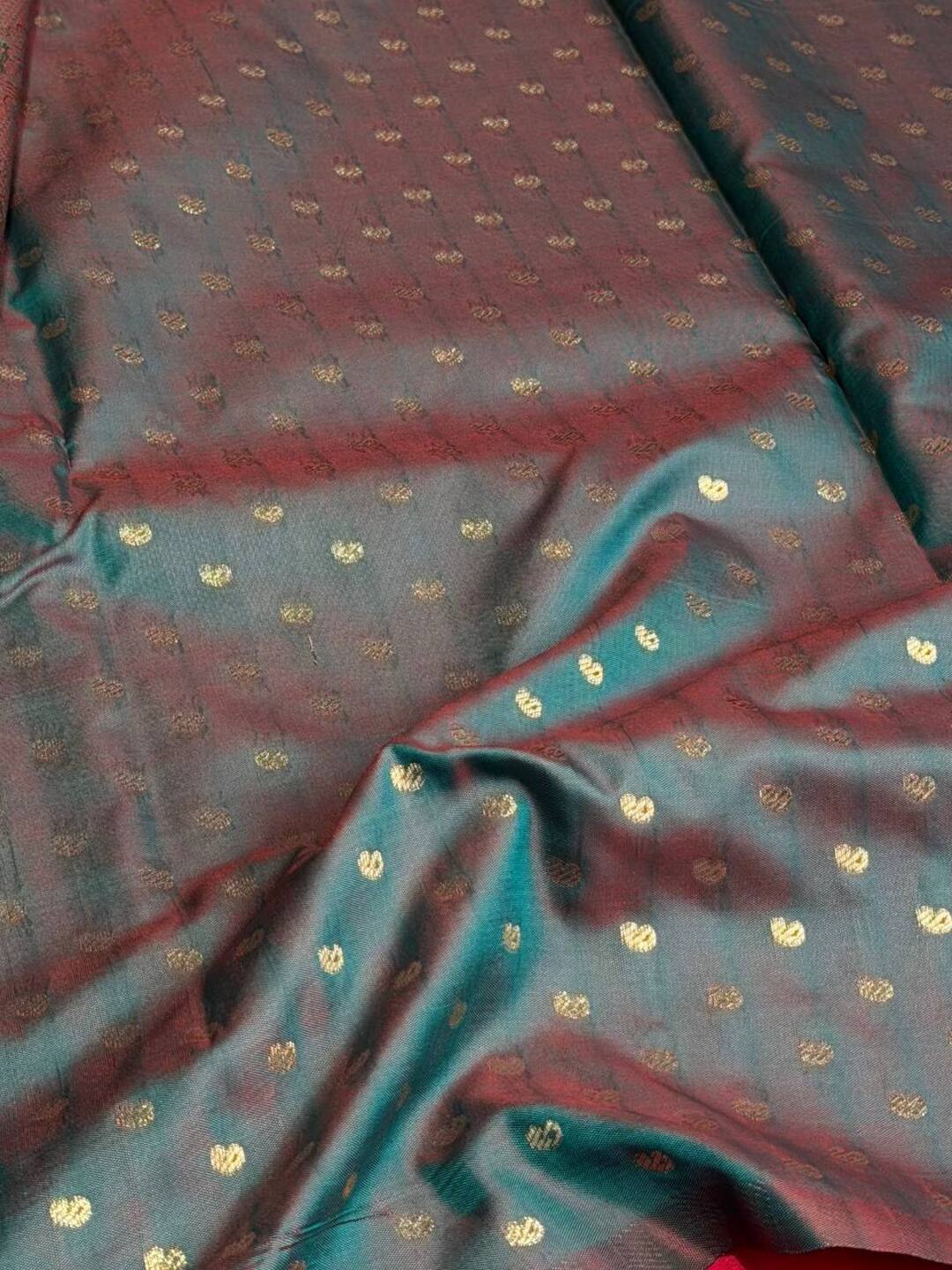 Hot Pink Cotton Silk Saree