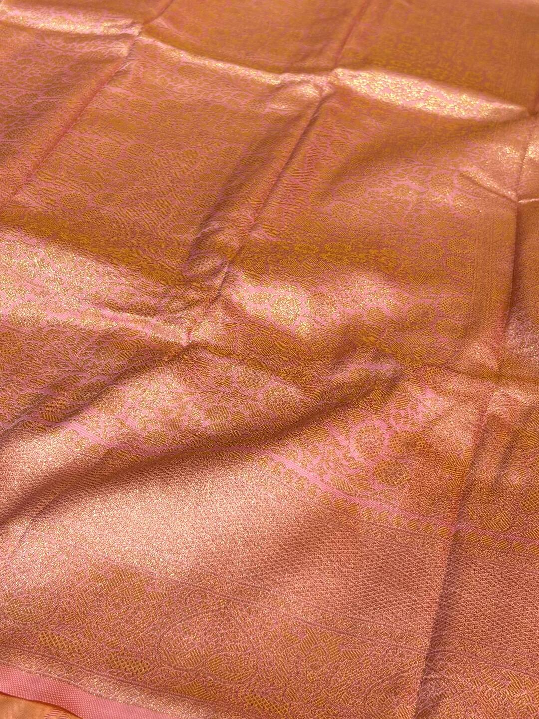 Light Green Cotton Silk Saree