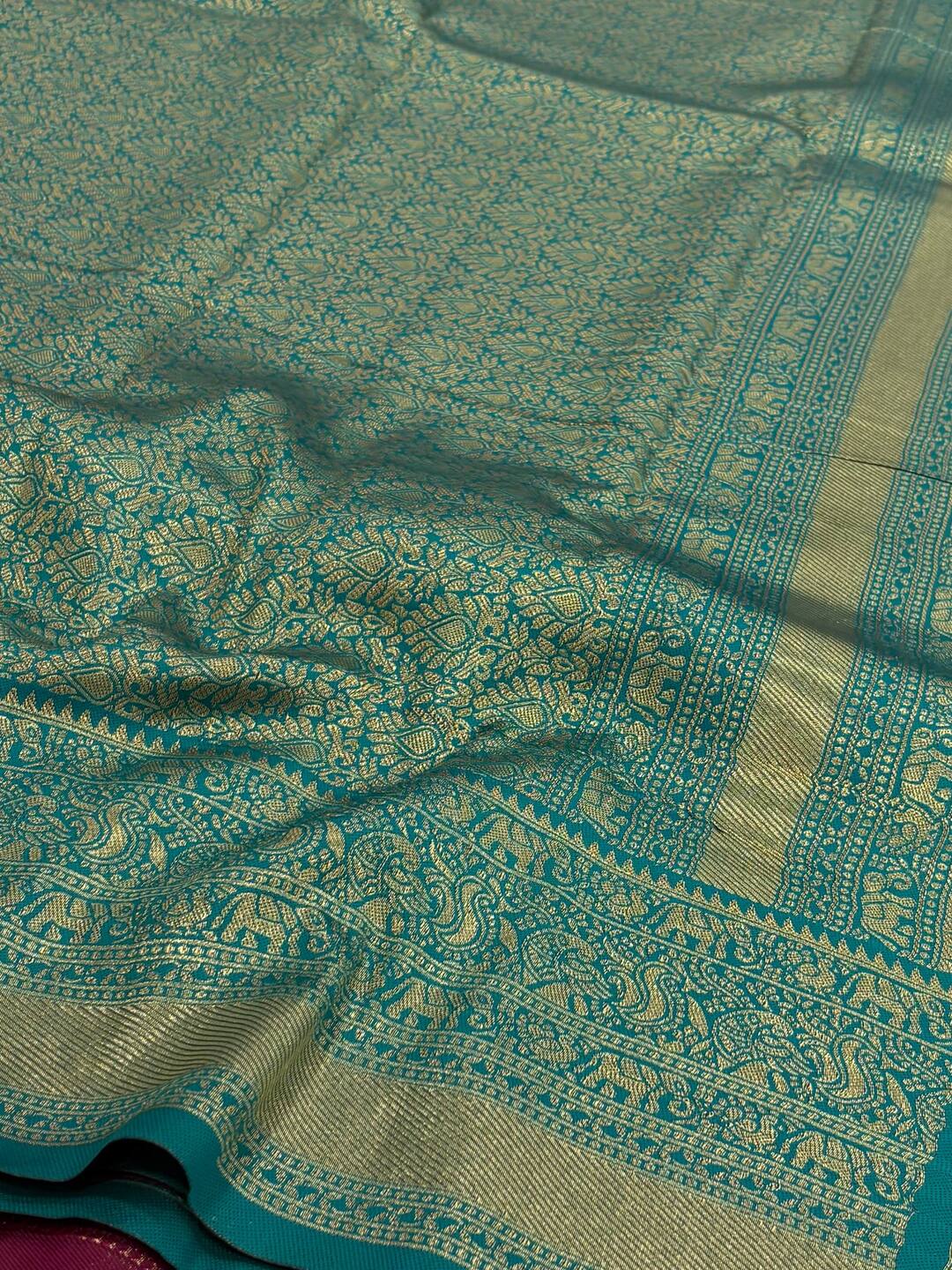 Royal Purple Cotton Silk Saree