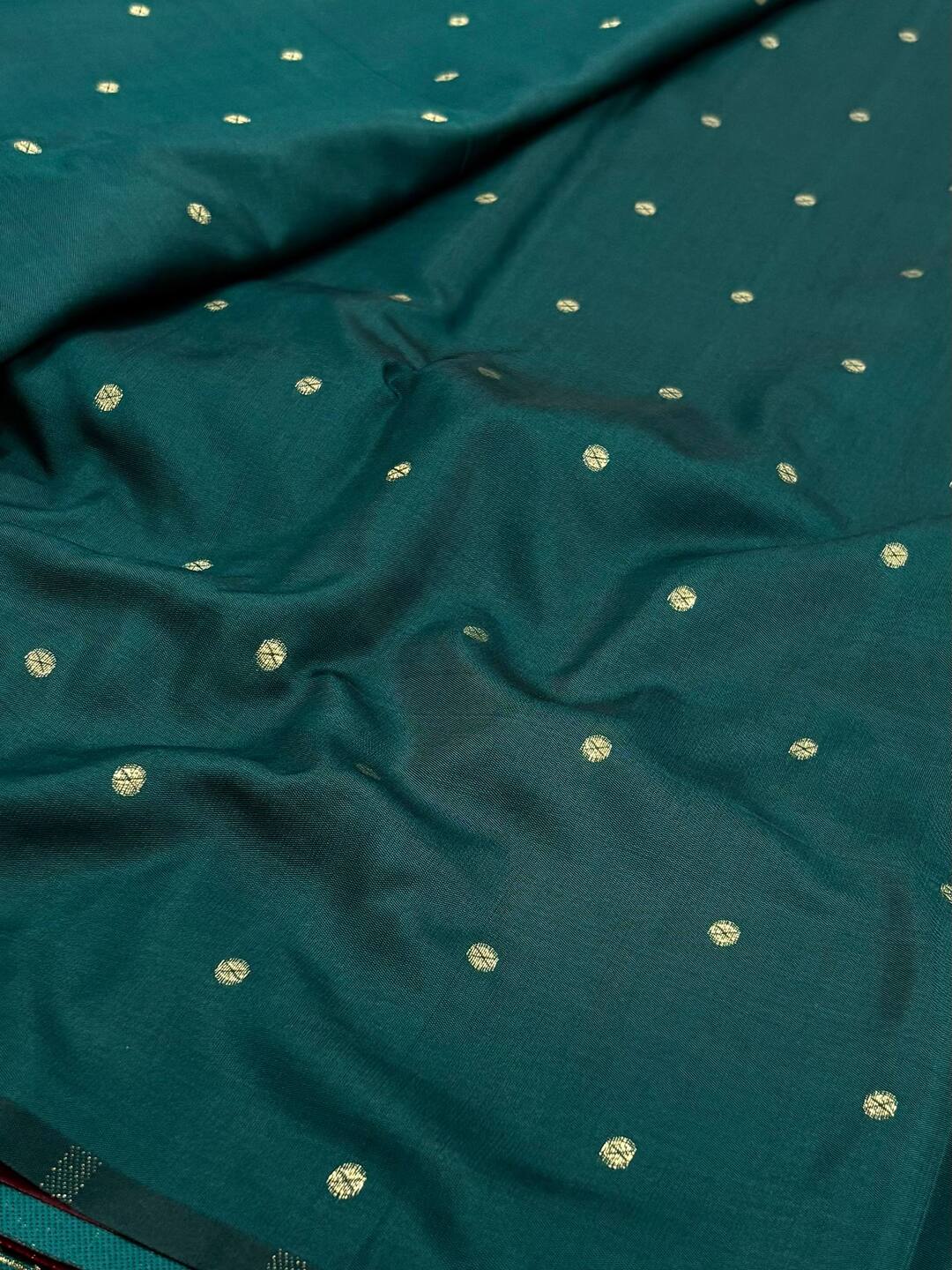 Royal Purple Cotton Silk Saree